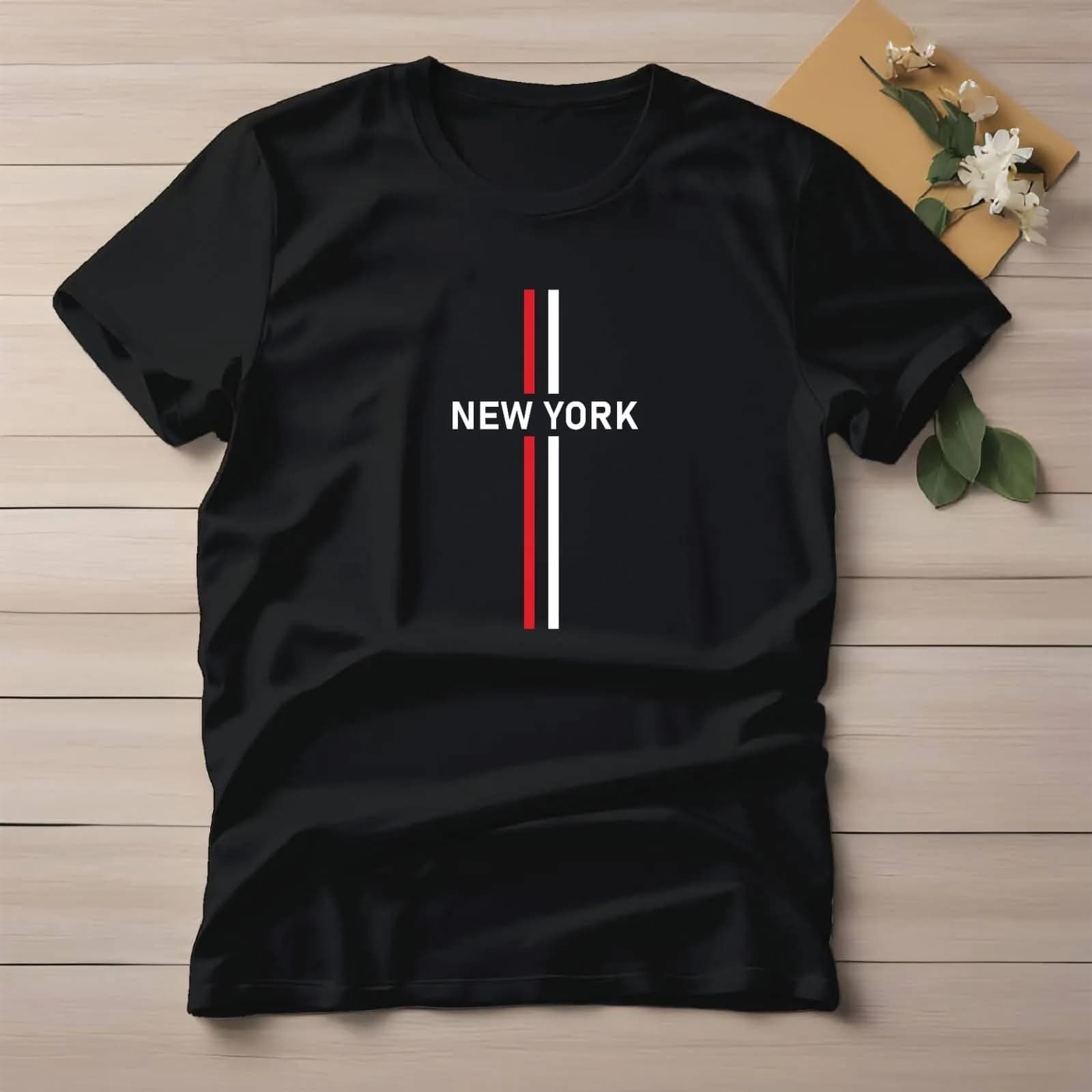 Cotton Printed Basic TShirt